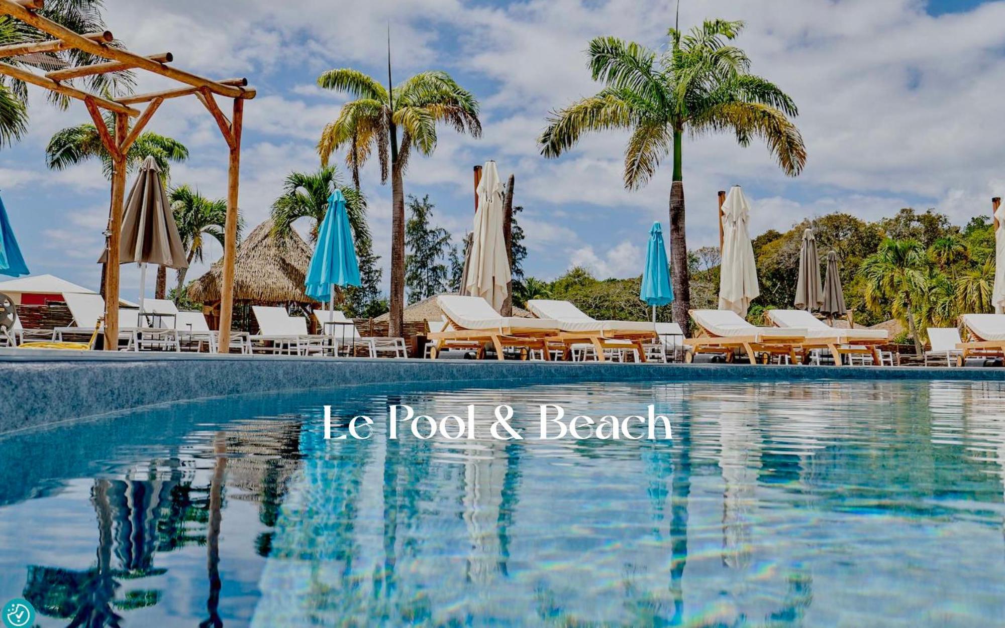 Katalea - Blue Dream, Plage, Piscine, Bar Grand-Bourg  Bagian luar foto